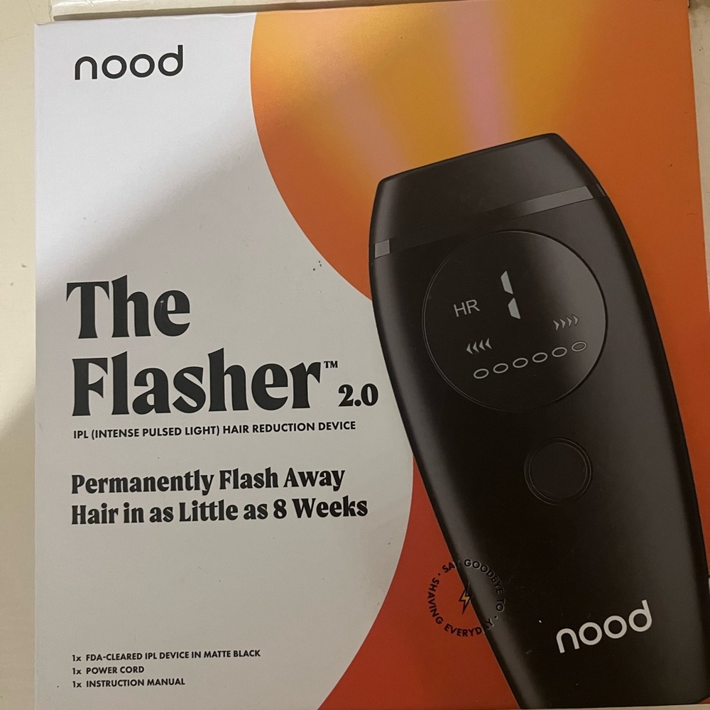 Nood The Flasher 2.0 IPL Hair Reduction Device - Matte Black